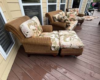 John Link Wicker patio furniture