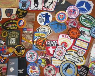 Large Collection Military Patches