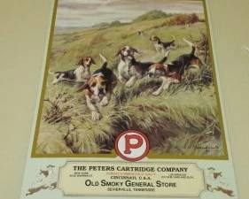 The Peters Cartridge Company Metal Sign