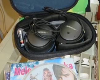 Black Bose Headphones