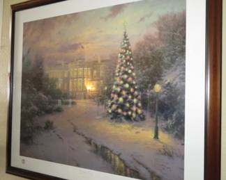 Thomas Kinkade, " The Lights of Liberty", Season of Lights 1 Limited Edition Lithograph 