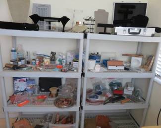 Jewelry making equipment and display stands