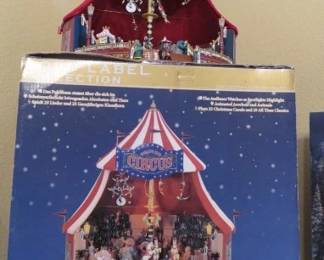 Mr. Christmas 90th Anniversary Animated Big Top World's Fair Circus