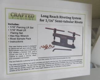 Long Reach Riveting System for 1/16" Semi-tubular Rivets
