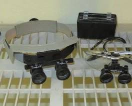 Magnifying Glass Headset Monocular Loupe Magnifier Jeweler Watch Repair Glasses