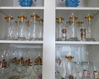 Hard Rock Cafe Barware Glasses Travel Collection