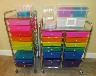 Rolling Storage Carts, Storage Organizers
