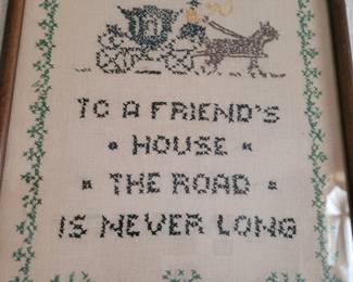 Handmade Wall Embroidery