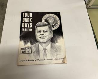 Photo History of President Kennedy's Assassination "Four Dark Days in History"