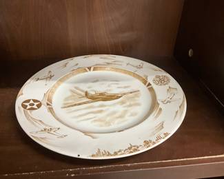 Crown Ducal England "Hurricane" Decorative Plate 