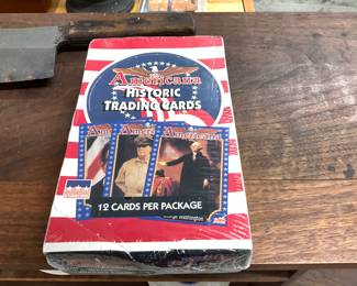 Starline 1991 or 1992 Americana Historic Trading Cards