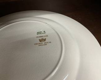 Crown Ducal England "Hurricane" Decorative Plate 