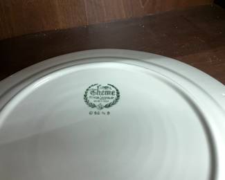 Homer Laughlin Decorative Plate 