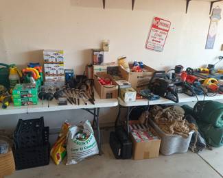 Yard accessories and chemicals