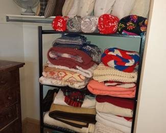 Blankets and pillows