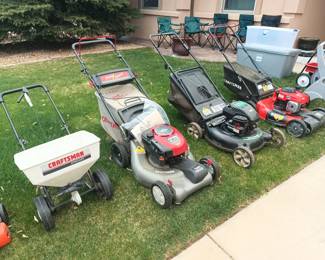 Mowers and spreaders