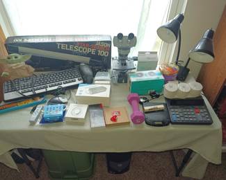 Office stuff. And Grogu.