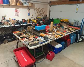 Garage full of goodies