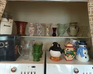 Cookie jars, vases and other stuff