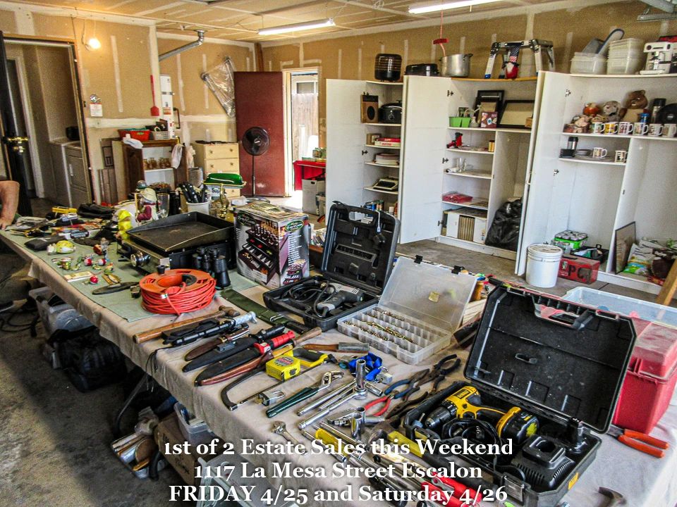 1st of 2 Estate Sales this Weekend by Treasures... starts on 4/25/2025