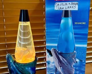 Vtg. Lava Lamp Icon Series 1997 Seamore 4700B
