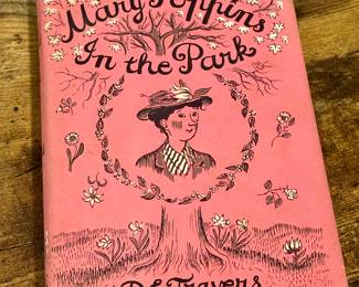 Vtg. Mary Poppins in the Park P.L. Travers 1952 HC DJ First US Edition