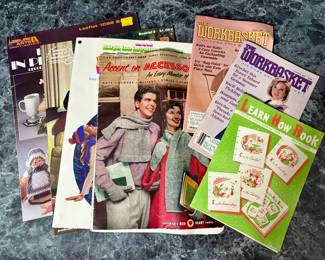 Vtg Sewing & Embroidery Magazines