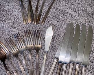 Westmorland “John & Pricilla” Silver Flatware 20 Pc!
