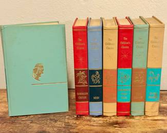 Vtg. The Children’s Classics 1961 Hardcover - Set of 7