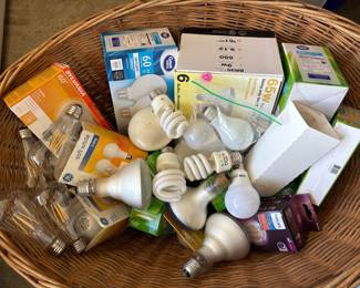 Assorted Light Bulbs