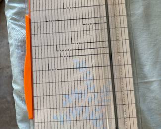 Vtg. Boston 2612 Heavy Duty 12” Paper Cutter