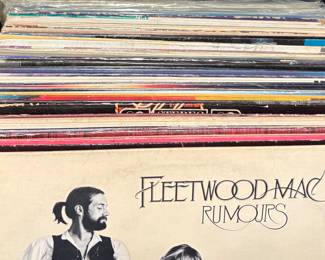 Vintage Vinyl Records, LP’s, 12”, Record Albums 33&1/3, some Classic Rock / Fleetwood Mac, etc.