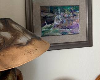 Albert Handell Pastel Painting Professionally Framed 