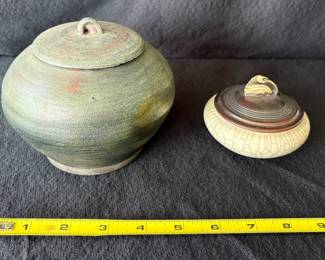 Snyder Pottery & ANDREW MACCORKINDALE STUDIO Jar Trinket Box