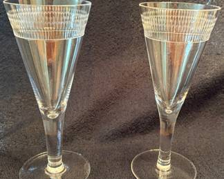 Monticello Crystal Wine Glass Thomas Jefferson