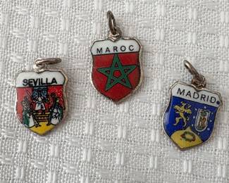 Vintage Sterling Silver Charm / Charms 