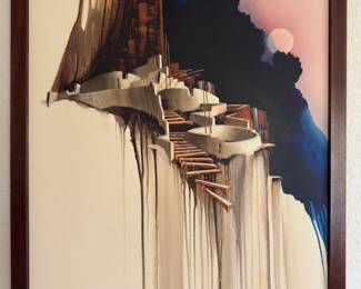 “The Blessed Light” (35”x27”)
