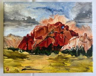 “Kissing Camels” Garden of the G-ds, Colorado (8x10)