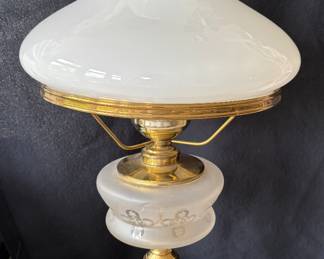 Antique Bluebird Lamp