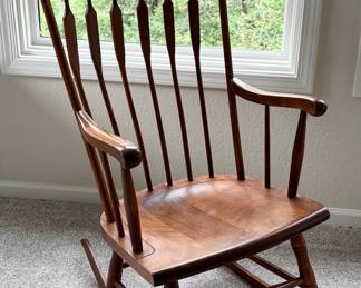 Vintage Nichols & Stone Northern Hardwood Rocking Chair