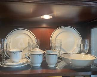 Mikasa Fine China, 2 - Service for 4 Sets. Sugar/Creamer, Vegetable Bowl, Stemware sold separately.