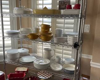 Bowls, Bakers, Plates and more.