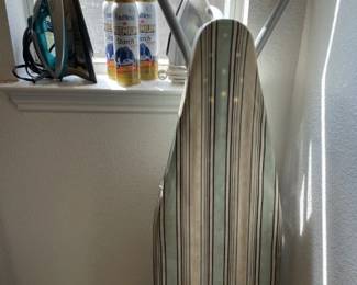 Irons, Starch, Ironing Board