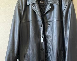 Men's Leather Jacket - Thinsulate