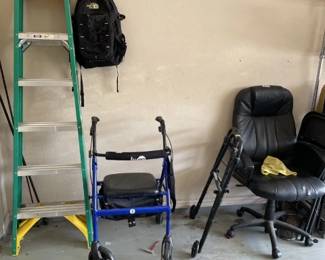 Ladder, Walkers, Office Chair