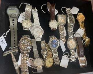 Misc Watches and safety razor