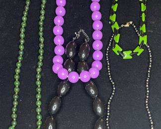 Vintage beaded necklaces