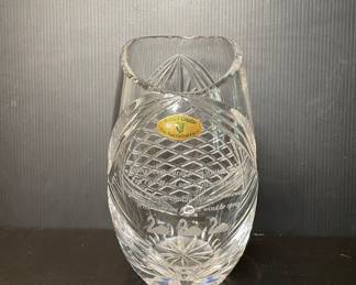 Belfast Crystal vase