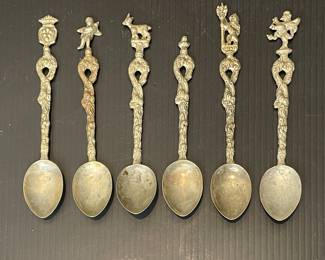 Vintage souvenir spoons Italy