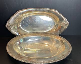 Silverplate trays